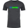 Kiteboarding.com Bumper Style T-Shirt - Charcoal Discounts Apply ! -KITEBOARDING Sales 2023 kb bumper charcoal