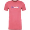 Kiteboarding.com Bumper Style T-Shirt - Mauve / Pink Discounts Apply ! -KITEBOARDING Sales 2023 kb bumper mauve pink