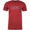 Kiteboarding - I've Done The Math T-Shirt - Cardinal Red Discounts Apply ! -KITEBOARDING Sales 2023 kb math cardinal