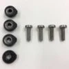 Crazyfly Hexa Binding Screws And Washers - Black(set Of 4) Discounts Apply !