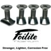 Foilite - M8 Titanium Hydrofoil Hardware Set - 4 Track Nuts And 4 M8 Screws Discounts Apply ! -KITEBOARDING Sales foilite titanium m8 screw track nut set 1