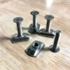 M6 Hydrofoil Stainless Steel Track Nuts(4) And M6 Mounting Screws(4) Discounts Apply ! -KITEBOARDING Sales foilmount m6 stainless track nut screw set 1