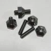Foilmount Wizardhat - Cone Nuts(4) With M6 Studs(4) Discounts Apply ! -KITEBOARDING Sales foilmount wizardhat cone nuts studs 1