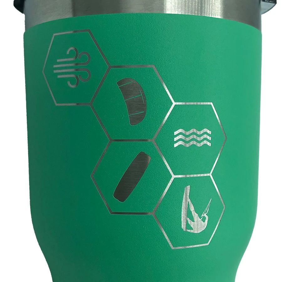 Kiteboarding.com 20 Ounce Stainless Steel Tumbler - Mint Green Discounts Apply ! 5 Kiteboarding.com 20 Ounce Stainless Steel Tumbler - Mint Green Discounts Apply ! - Image 3