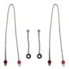 Naish OEM Pulley Bridle Line And Slider Set - 2 Sliders And 2 Pulley Lines Discounts Apply ! -KITEBOARDING Sales naish oem pulley bridle line slider set 1