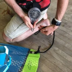 Oceanus EEL Retractable Reel Board Leash Discounts Apply ! -KITEBOARDING Sales oceanus eel reel leash 3