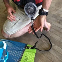 Oceanus EEL Retractable Reel Board Leash Discounts Apply ! -KITEBOARDING Sales oceanus eel reel leash 4
