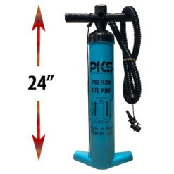 PKS Pro Flow V3 XL Kite Pump With PSI Meter 24" Discounts Apply ! -KITEBOARDING Sales pks 2020 pro flow v3 mega pump 2
