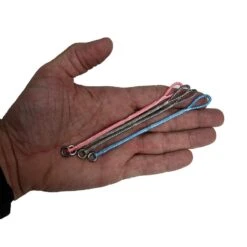 PKS Stainless Steel Ring Ultralight / Race Pigtail Set Discounts Apply ! -KITEBOARDING Sales pks stainless steel ring race pigtail set 2