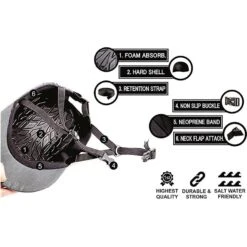 Surf And Foil Impact Hat - 20% Off Holiday Sale Discounts Apply ! -KITEBOARDING Sales vebodi 2023 surf impact hat 4